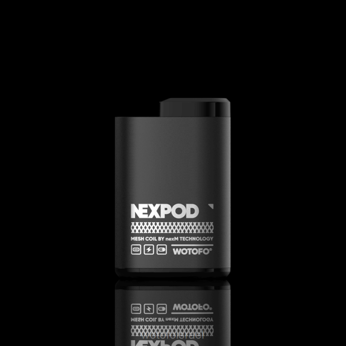 Wotofo NEXPOD התקן שָׁחוֹר wotofo jerusalem 0B4N842