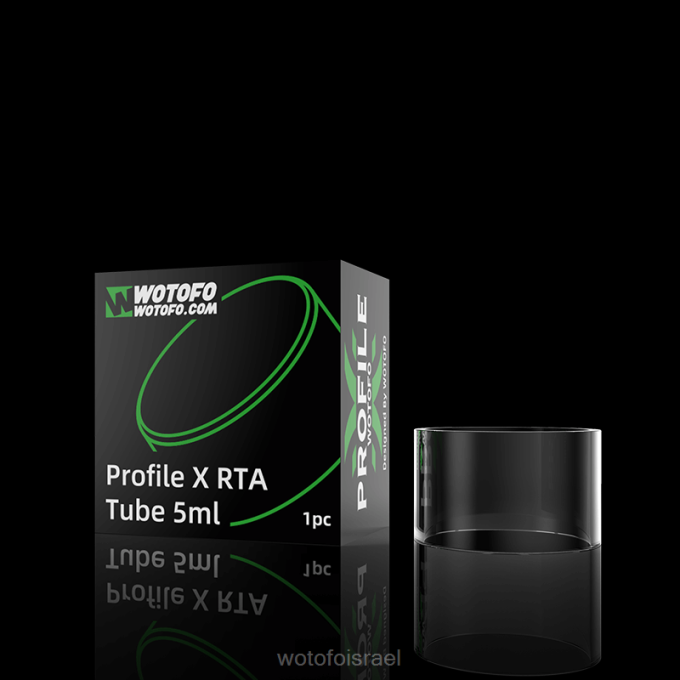 Wotofo PROFILE X צינור מיכל ישר pctg 5ml wotofo israel 0B4N8391